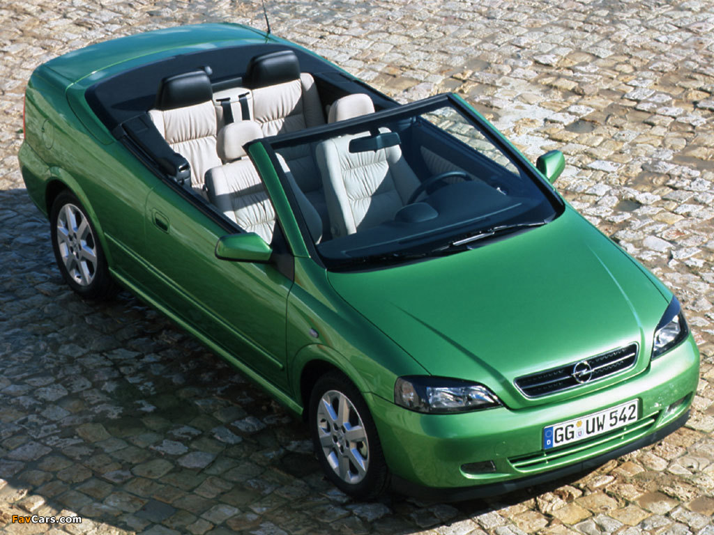 Opel Astra Cabrio (G) 2001–05 wallpapers (1024 x 768)