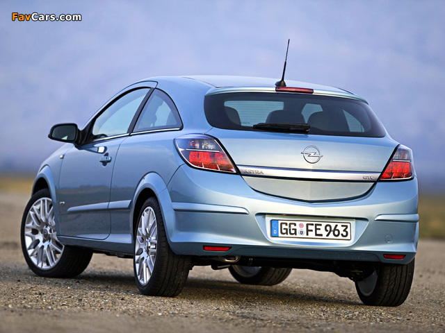 Opel Astra GTC Hybrid Concept (H) 2005 wallpapers (640 x 480)
