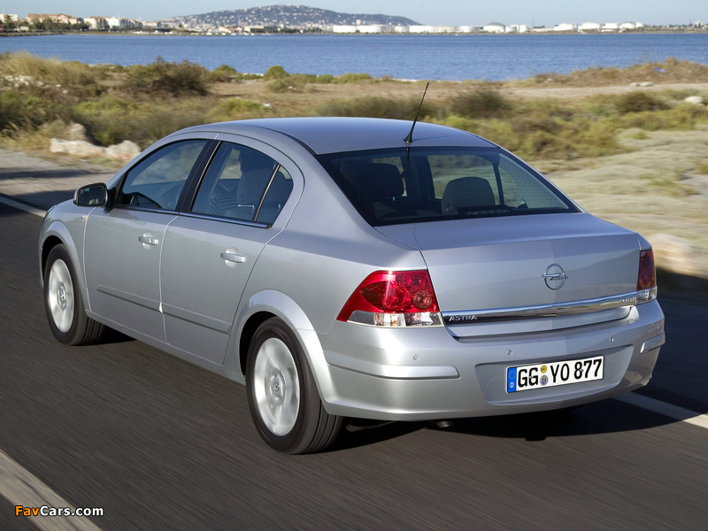 Opel Astra Sedan (H) 2007 wallpapers (800 x 600)
