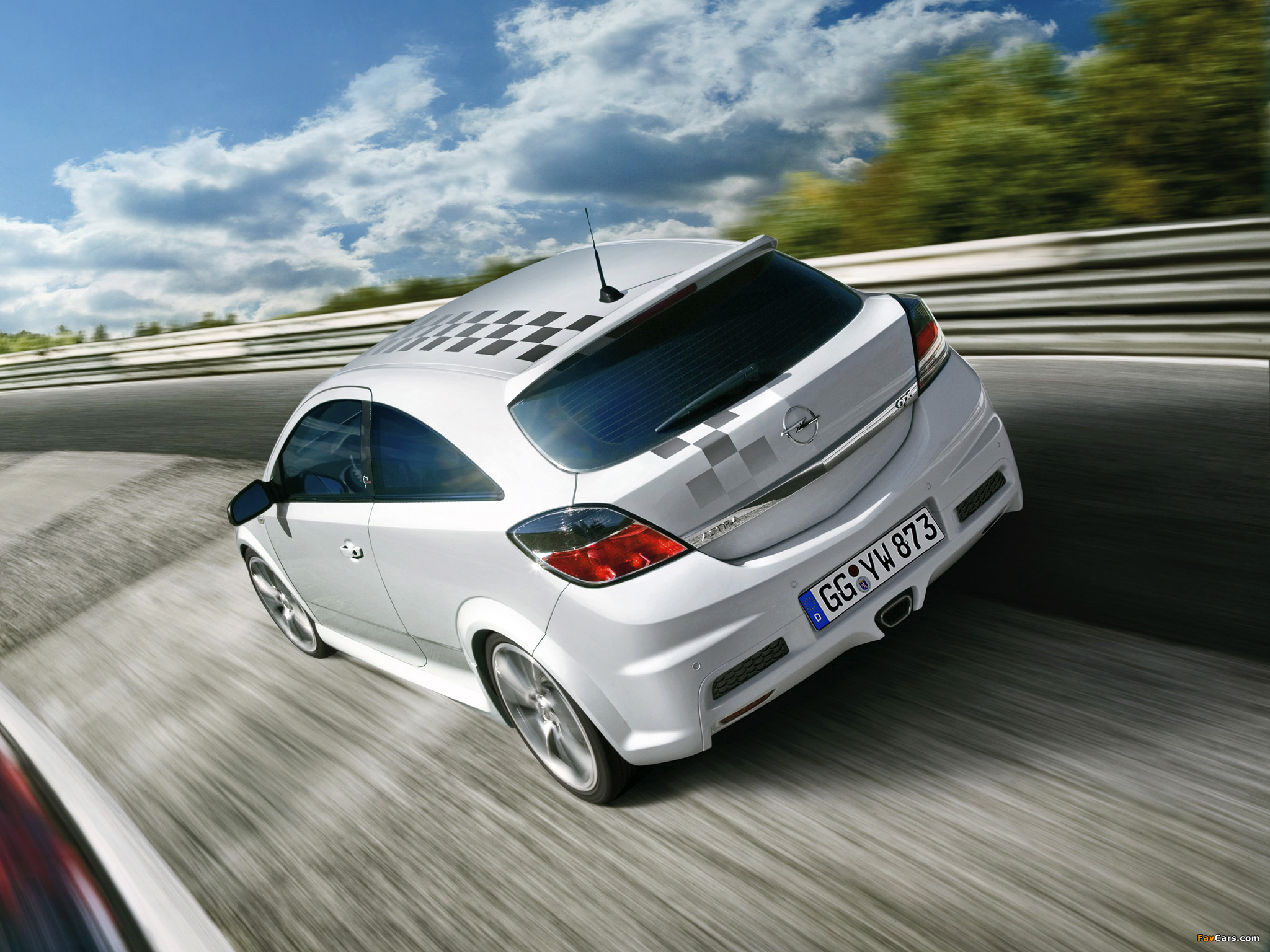 Opel Astra OPC Nürburgring Edition (H) 2008 wallpapers (2048 x 1536)