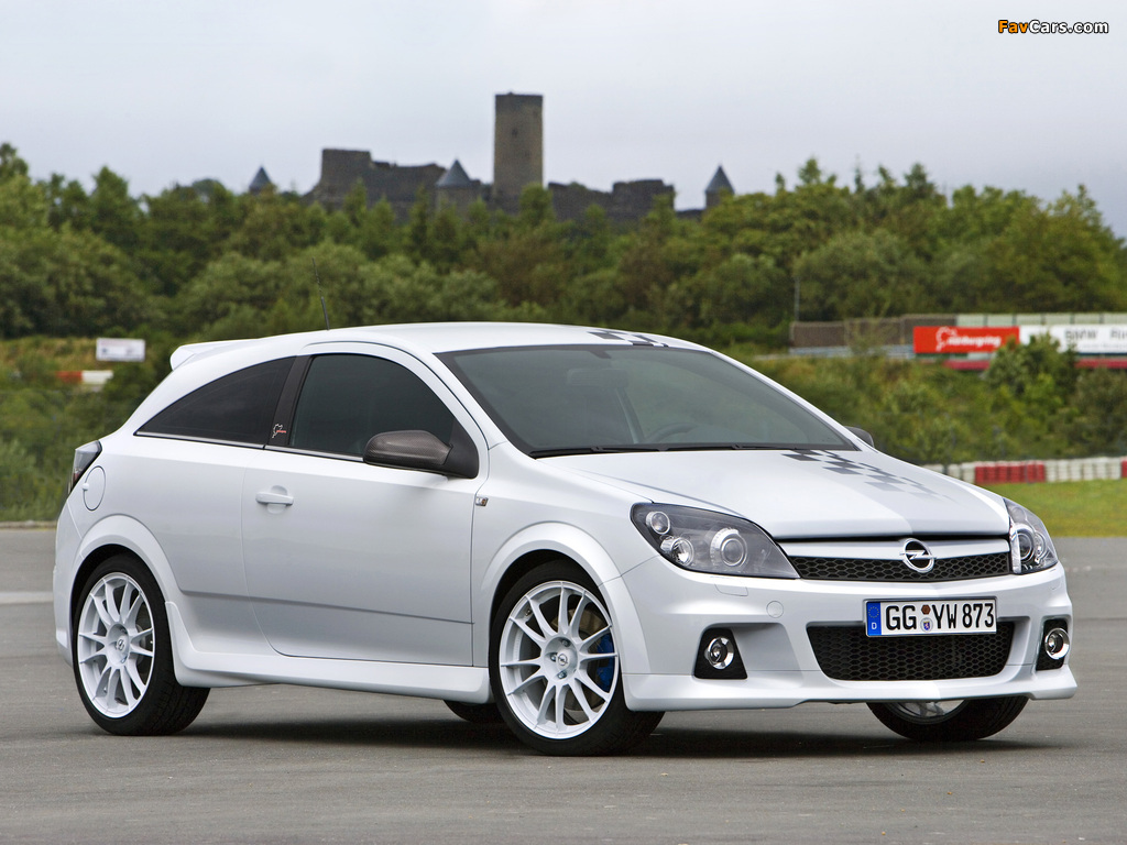 Opel Astra OPC Nürburgring Edition (H) 2008 wallpapers (1024 x 768)