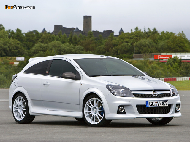 Opel Astra OPC Nürburgring Edition (H) 2008 wallpapers (640 x 480)