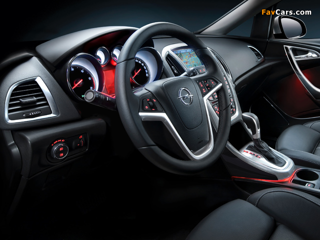 Opel Astra 5-door (J) 2009 wallpapers (640 x 480)