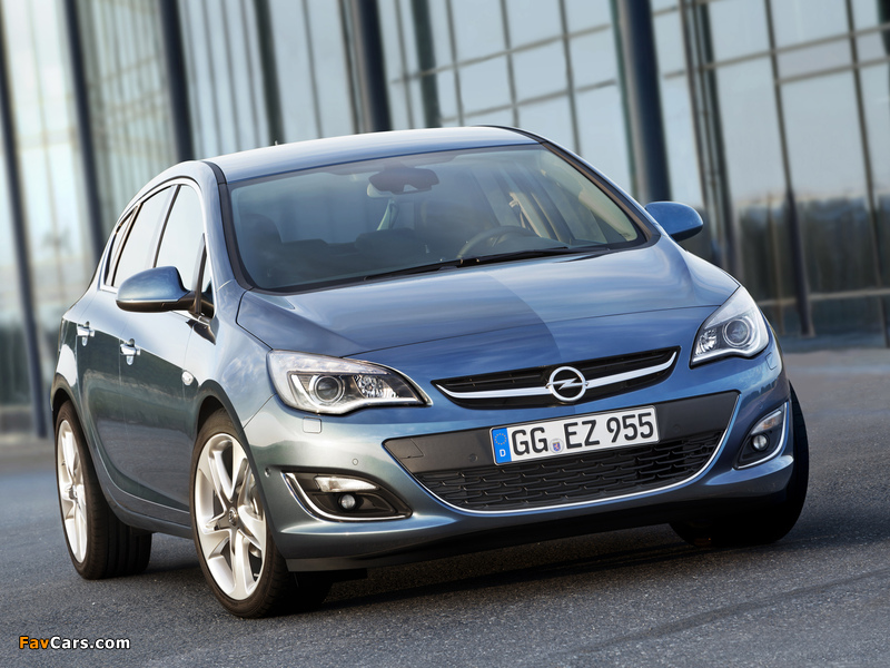 Opel Astra (J) 2012 wallpapers (800 x 600)