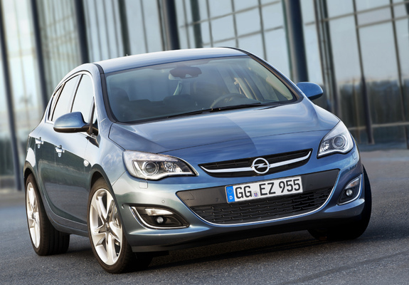 Opel Astra (J) 2012 wallpapers