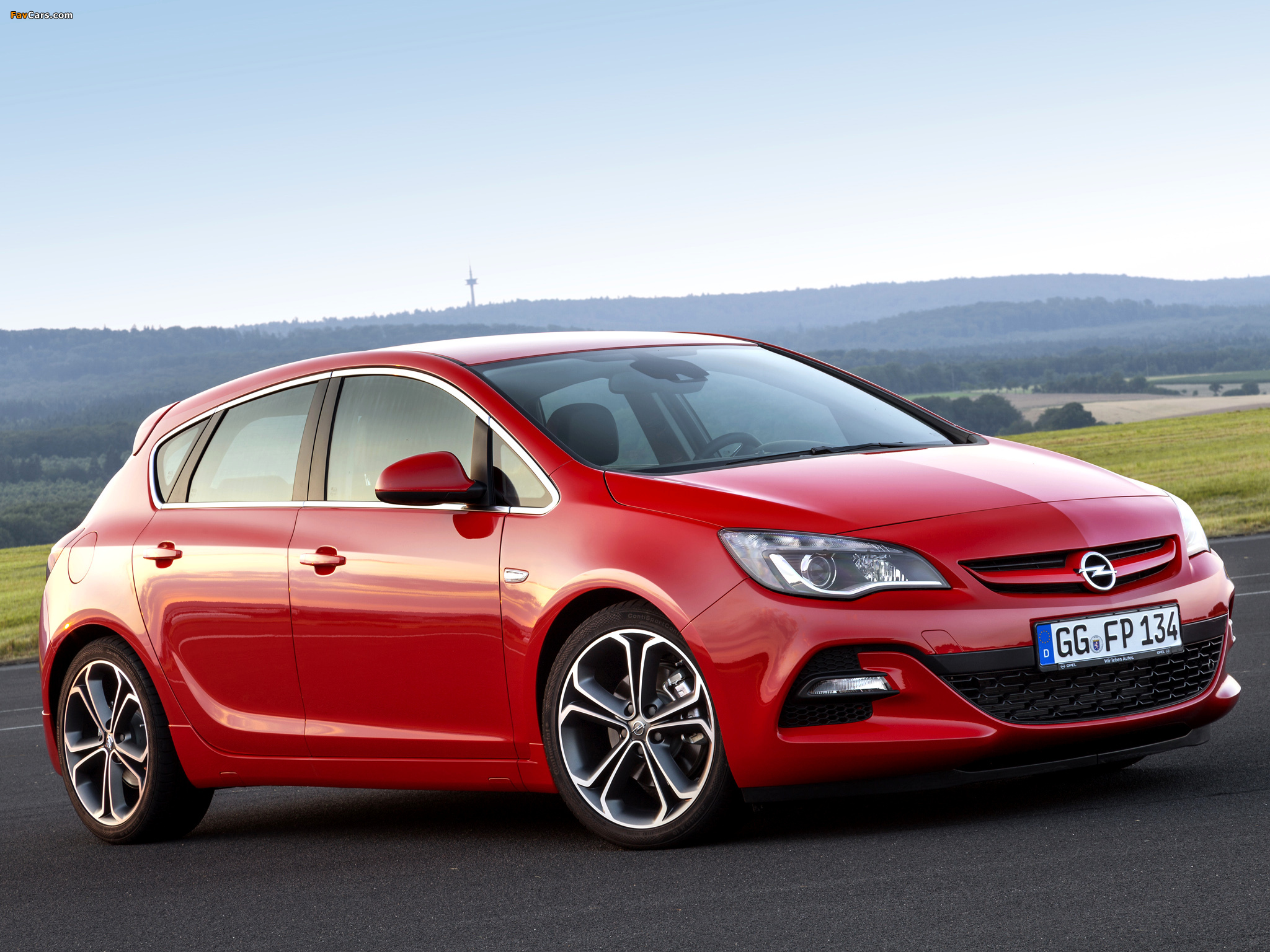 Opel Astra BiTurbo (J) 2012 wallpapers (2048 x 1536)