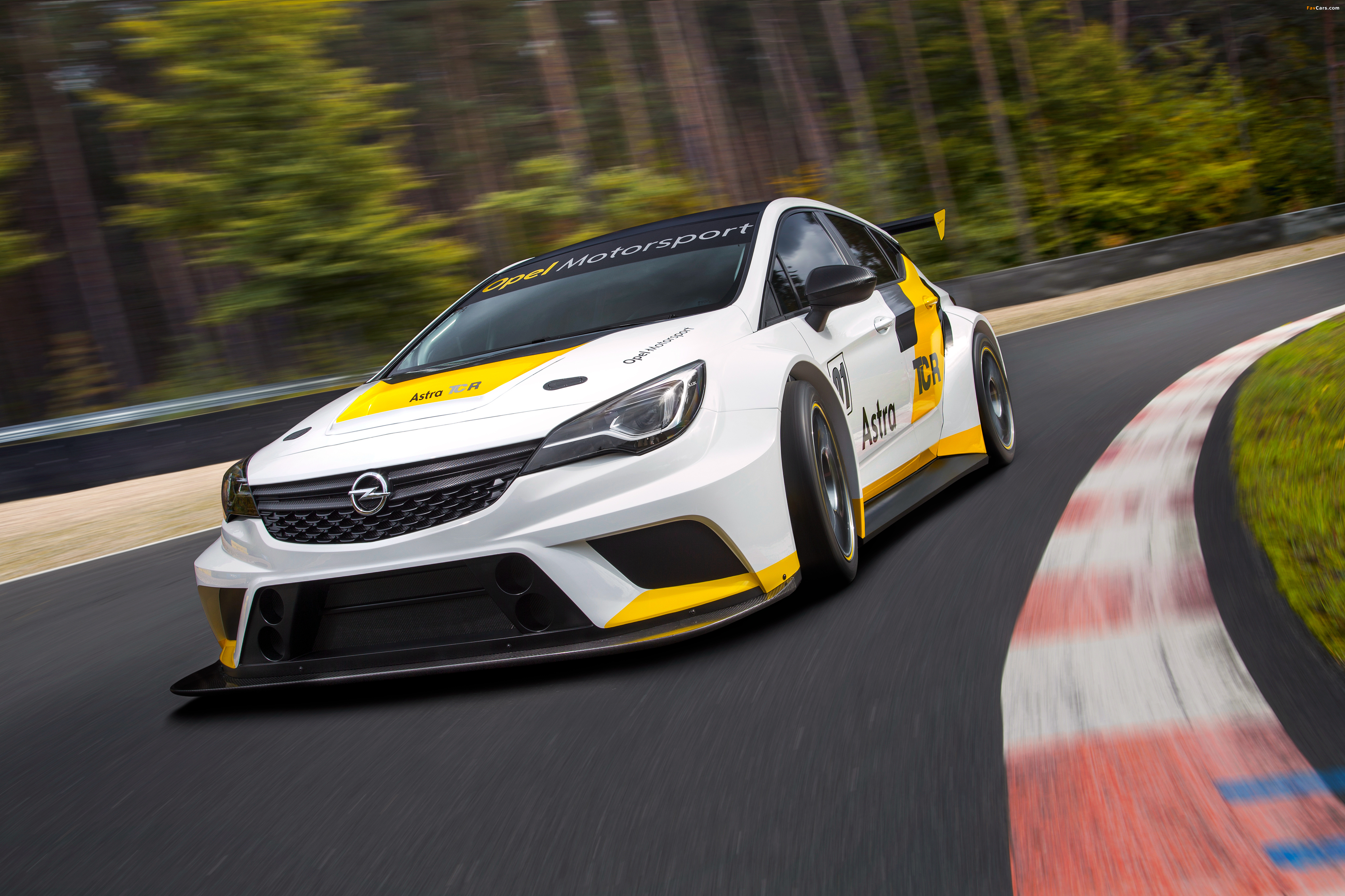 Opel Astra TCR 2016 wallpapers (4096 x 2731)