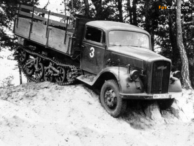 Images of Opel Blitz 3.6-36 S/SSM Maultier (Sd.Kfz.3) 1942–44 (640 x 480)