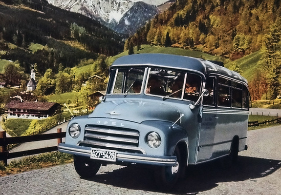 Images of Opel Blitz 1.75t Omnibus 1952–60