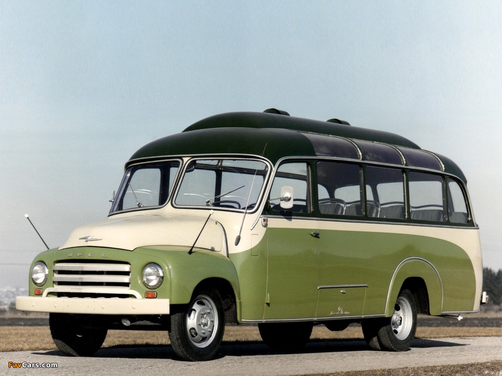 Opel Blitz 1.75t Omnibus by Kässbohrer 1952–60 images (1024 x 768)