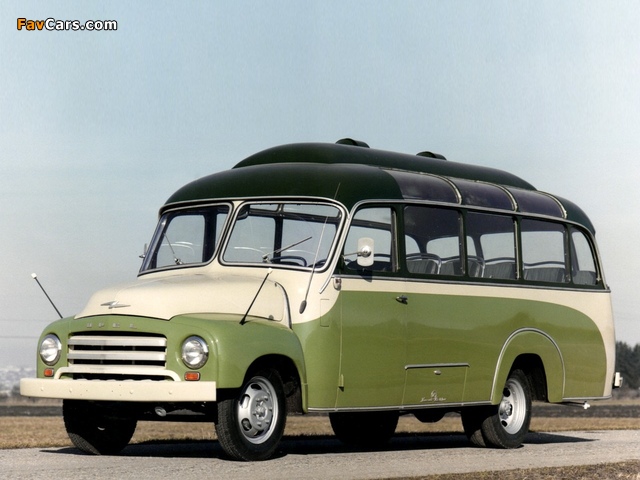 Opel Blitz 1.75t Omnibus by Kässbohrer 1952–60 images (640 x 480)