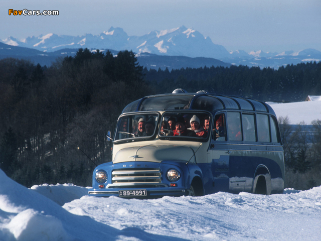 Photos of Opel Blitz 1.75t Omnibus by Kässbohrer 1952–60 (640 x 480)
