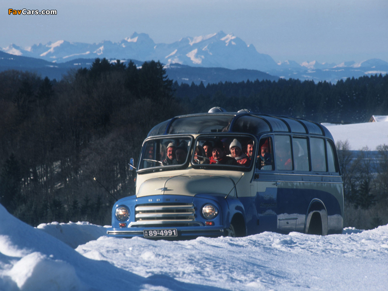 Photos of Opel Blitz 1.75t Omnibus by Kässbohrer 1952–60 (800 x 600)