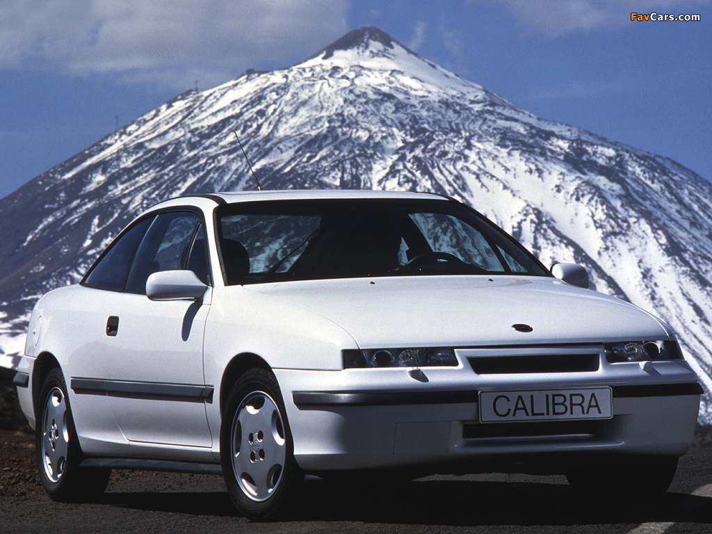 Images of Opel Calibra 2.0i 1990–97 (1024 x 768)