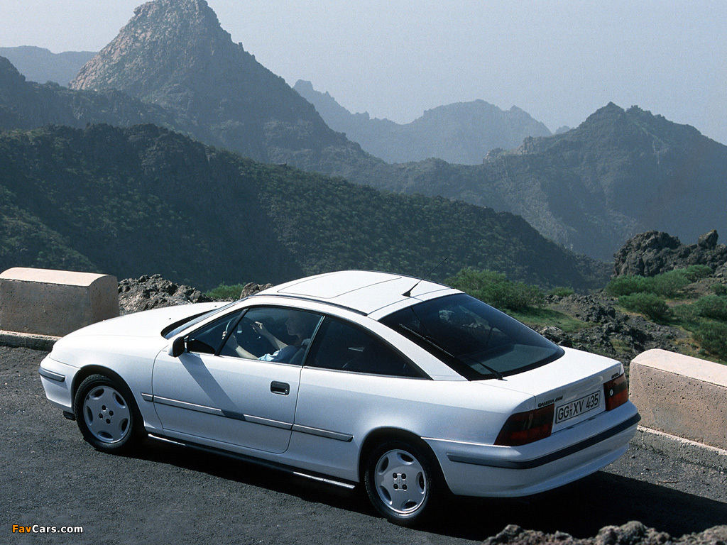 Images of Opel Calibra 2.0i 1990–97 (1024 x 768)