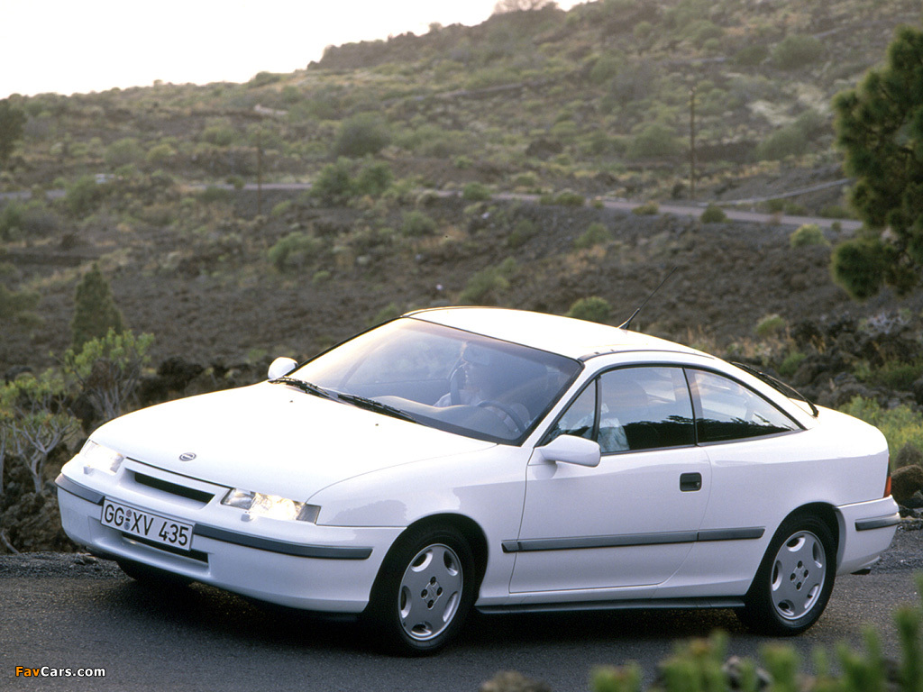 Images of Opel Calibra 2.0i 1990–97 (1024 x 768)