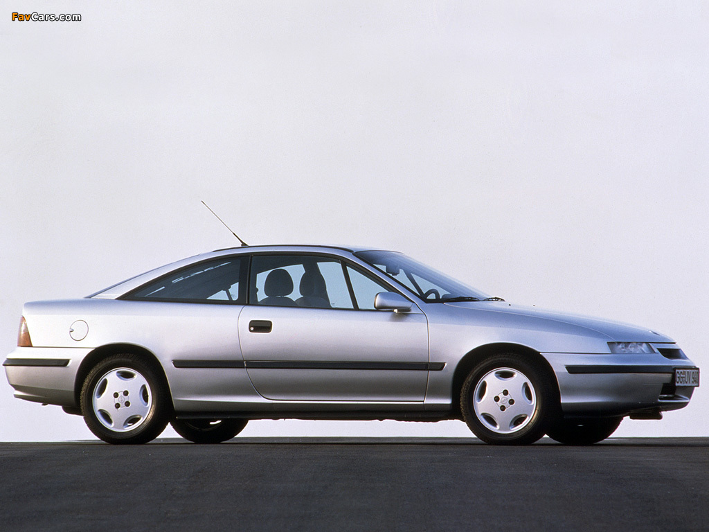 Opel Calibra 2.0i 16V 1990–97 images (1024 x 768)