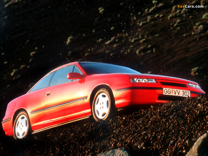 Opel Calibra 2.0i 16V 1990–97 images (800 x 600)