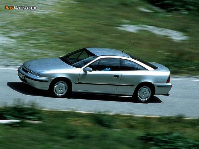 Opel Calibra 2.0i 16V 1990–97 images (640 x 480)