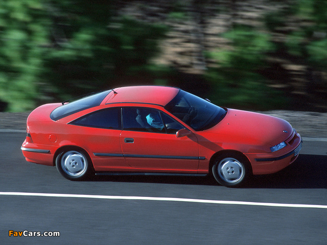 Opel Calibra 2.0i 16V 1990–97 photos (640 x 480)