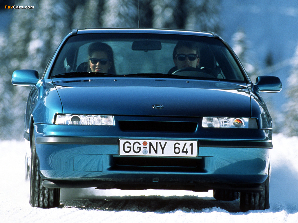 Opel Calibra 2.0i 1990–97 photos (1024 x 768)