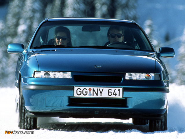 Opel Calibra 2.0i 1990–97 photos (640 x 480)