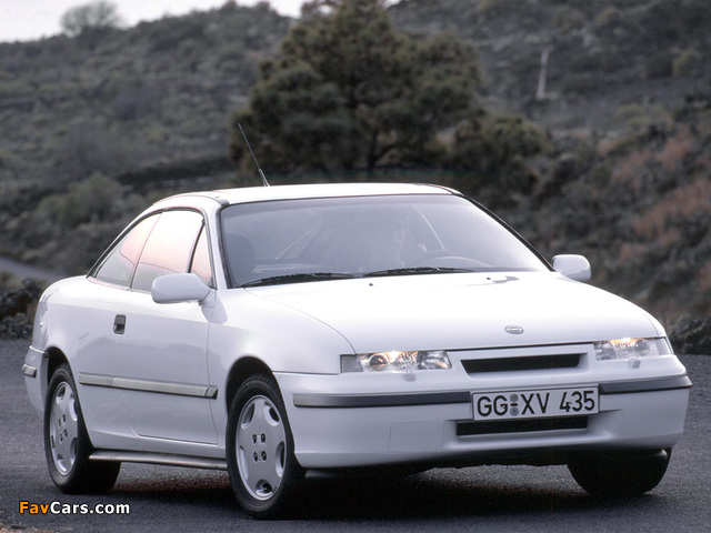 Opel Calibra 2.0i 1990–97 pictures (640 x 480)