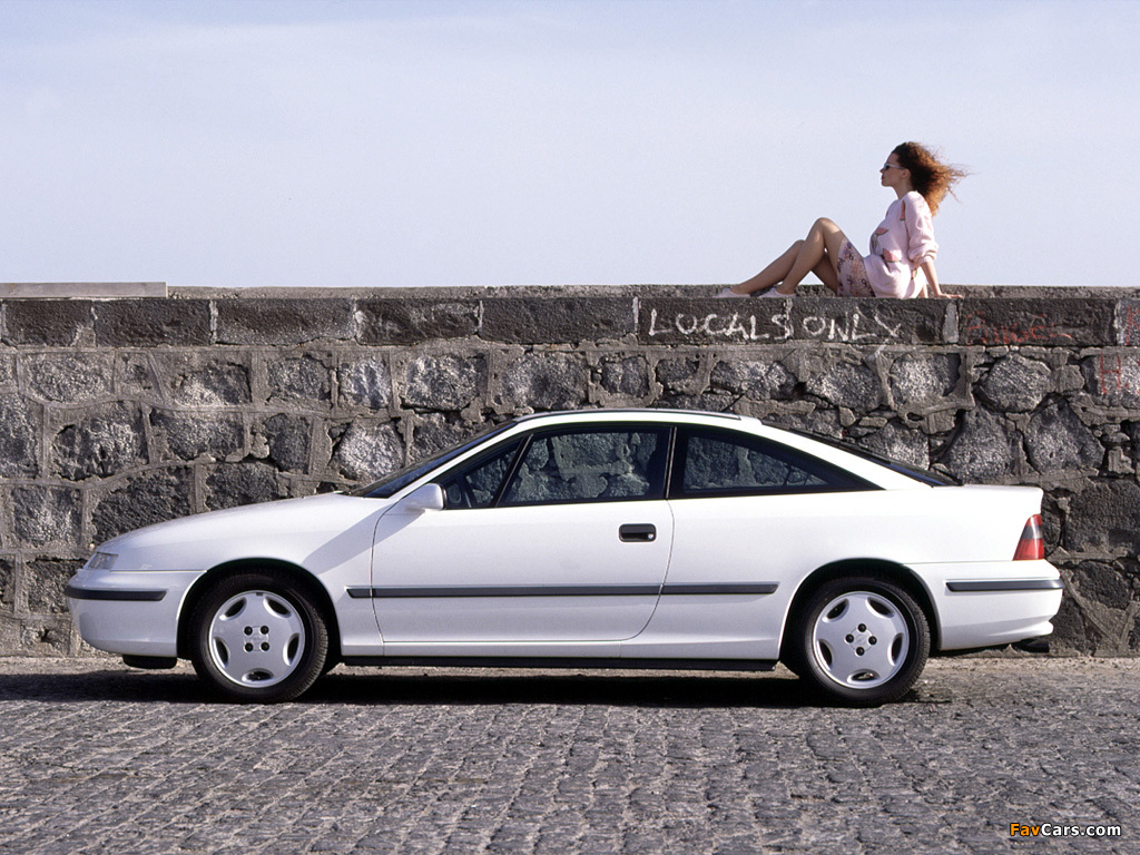 Photos of Opel Calibra 2.0i 1990–97 (1024 x 768)