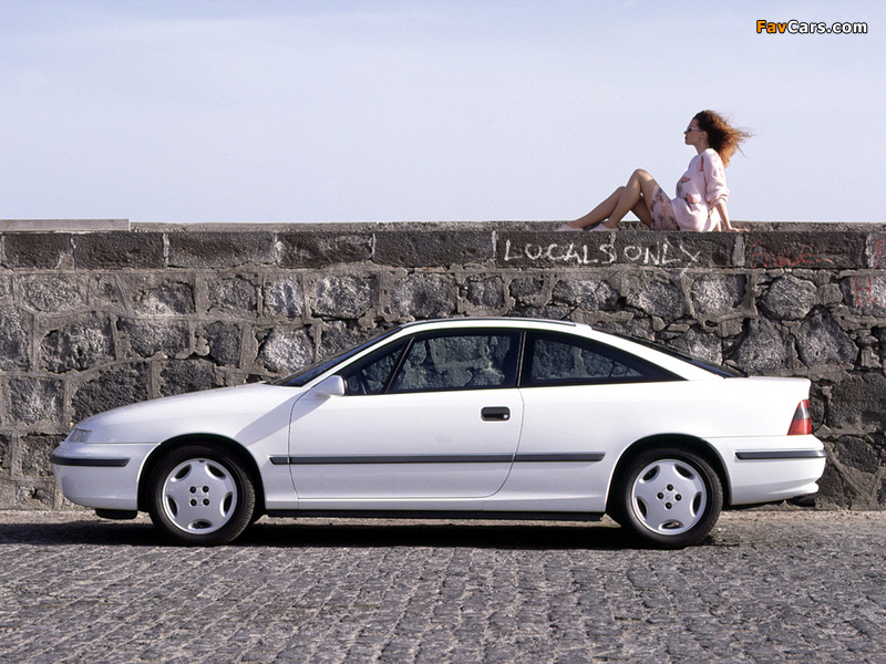 Photos of Opel Calibra 2.0i 1990–97 (800 x 600)