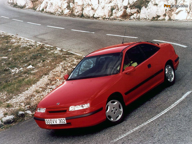 Photos of Opel Calibra 2.0i 16V 1990–97 (800 x 600)