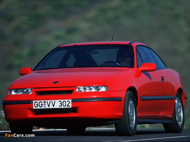 Pictures of Opel Calibra 2.0i 16V 1990–97 (640 x 480)