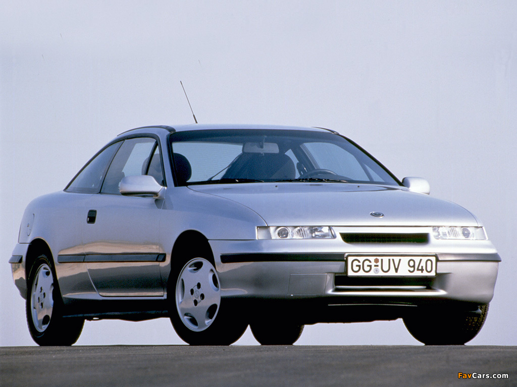 Pictures of Opel Calibra 2.0i 16V 1990–97 (1024 x 768)