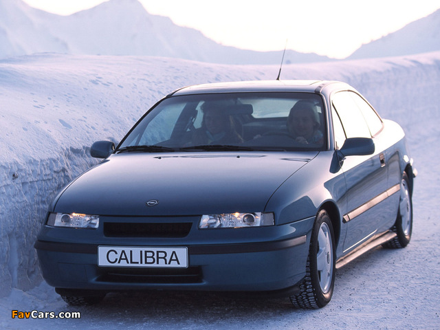 Pictures of Opel Calibra 2.0i 1990–97 (640 x 480)