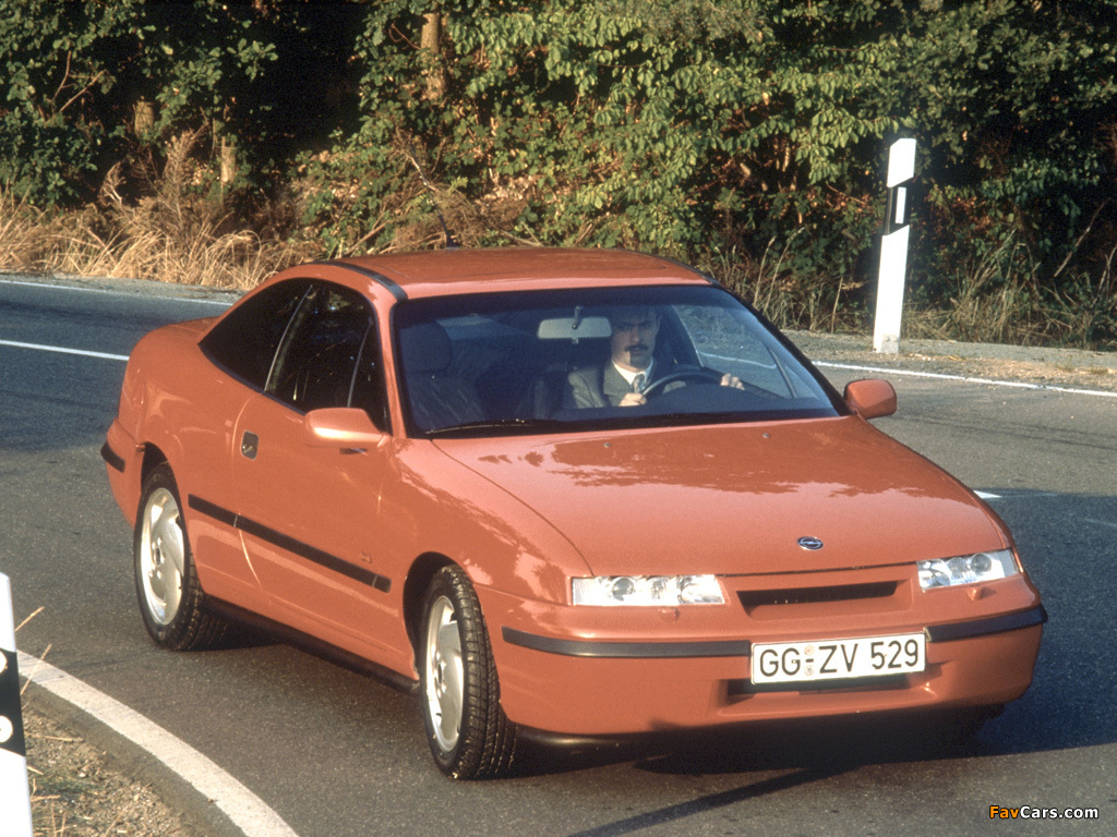 Opel Calibra Turbo 4x4 1992–97 wallpapers (1024 x 768)