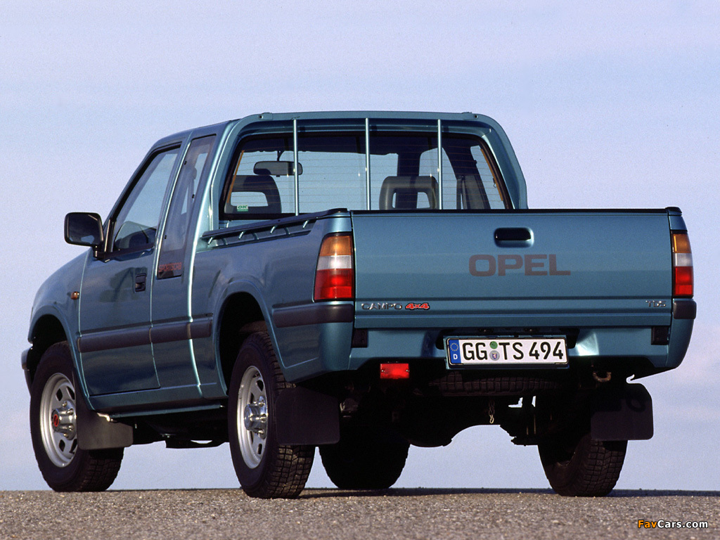 Opel Campo Sports Cab 1992–2001 images (1024 x 768)