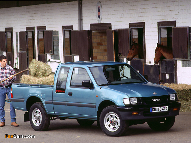 Opel Campo Sports Cab 1992–2001 pictures (640 x 480)