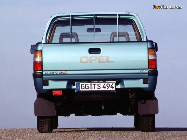Photos of Opel Campo Sports Cab 1992–2001 (640 x 480)