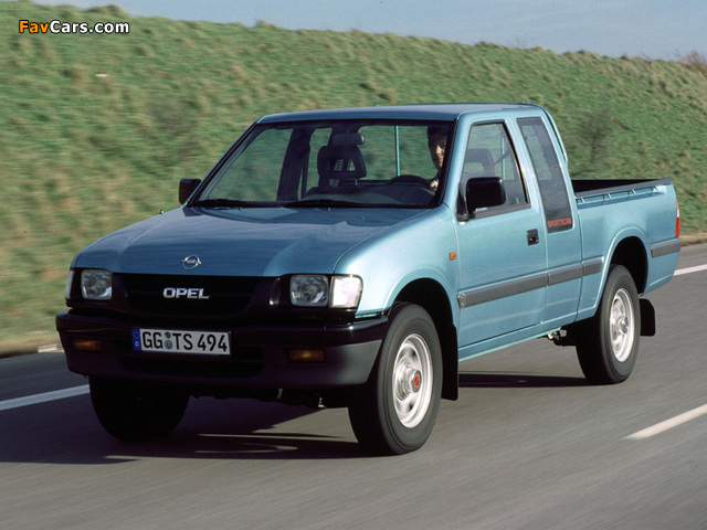 Opel Campo Sports Cab 1992–2001 wallpapers (640 x 480)