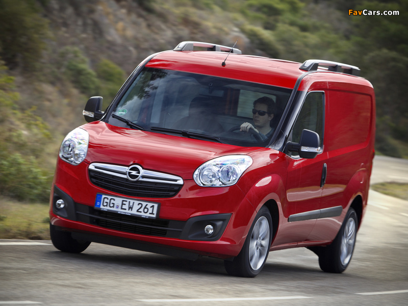 Images of Opel Combo SWB Cargo (D) 2011 (800 x 600)