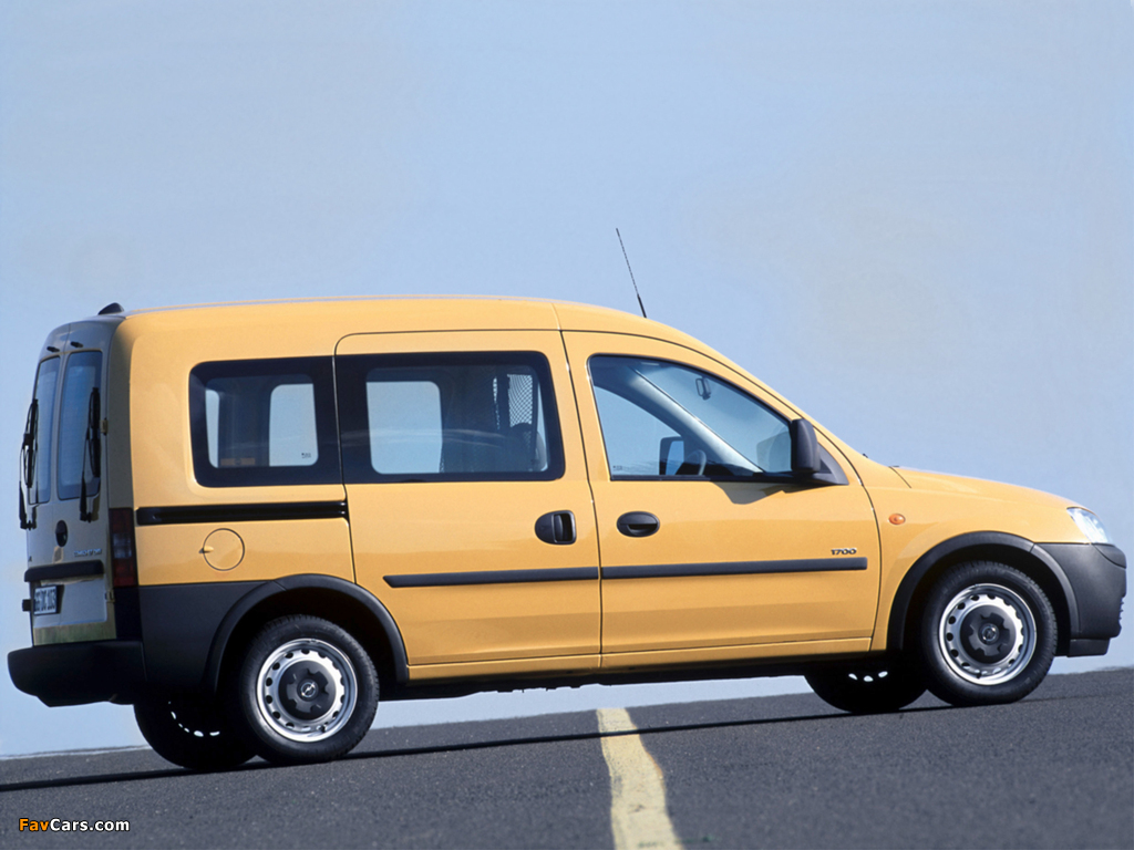 Opel Combo Combi (C) 2001–05 images (1024 x 768)