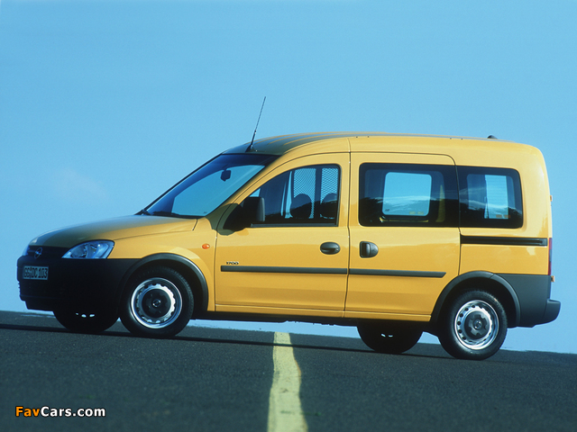 Opel Combo Combi (C) 2001–05 photos (640 x 480)