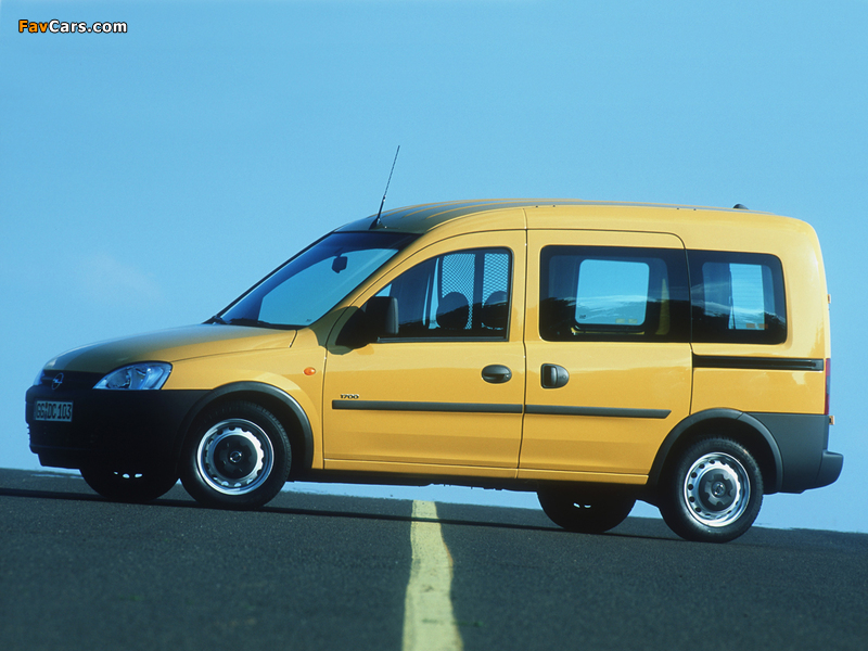 Opel Combo Combi (C) 2001–05 photos (800 x 600)