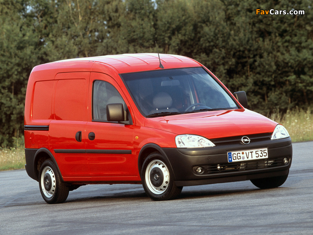 Opel Combo (C) 2001–05 photos (640 x 480)