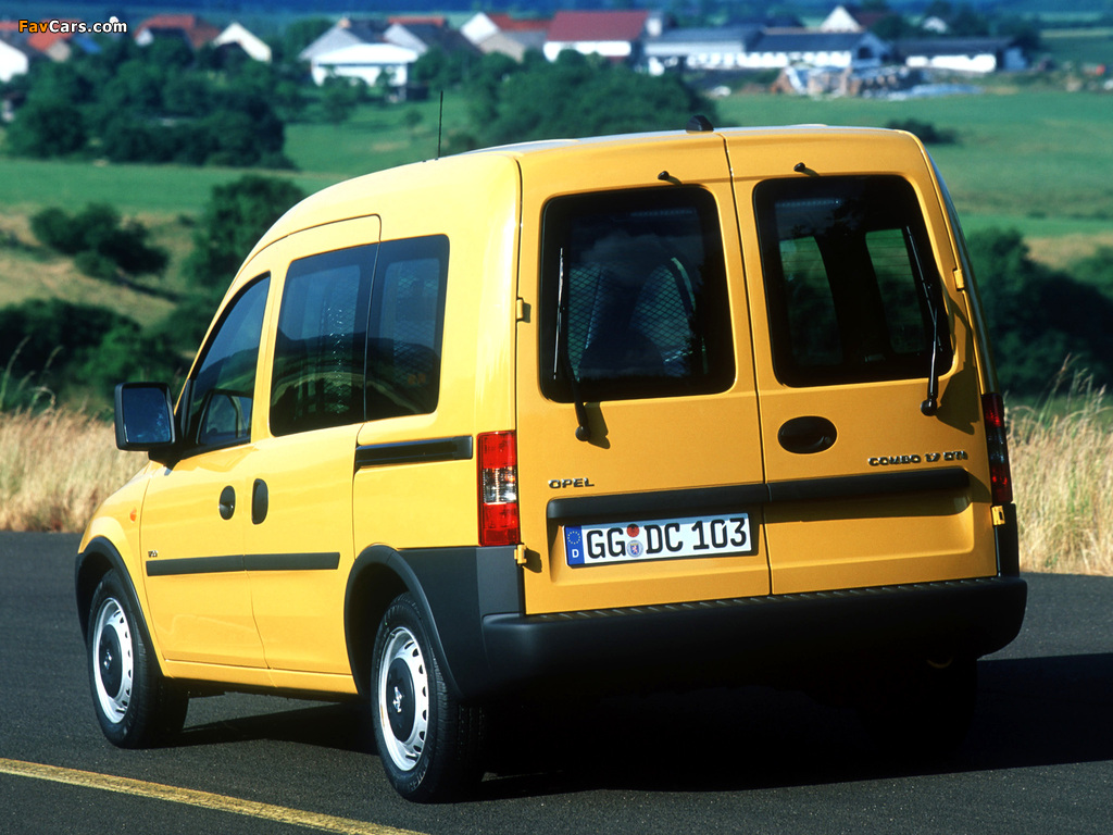 Opel Combo Combi (C) 2001–05 pictures (1024 x 768)