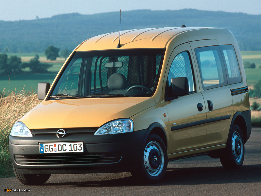Opel Combo Combi (C) 2001–05 pictures (1024 x 768)