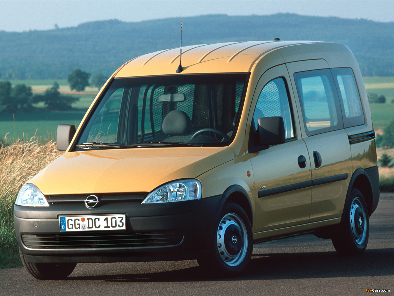 Opel Combo Combi (C) 2001–05 pictures (1600 x 1200)
