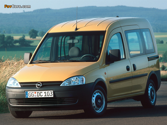 Opel Combo Combi (C) 2001–05 pictures (640 x 480)