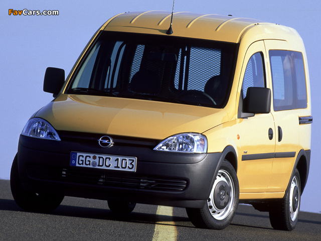 Opel Combo Combi (C) 2001–05 wallpapers (640 x 480)