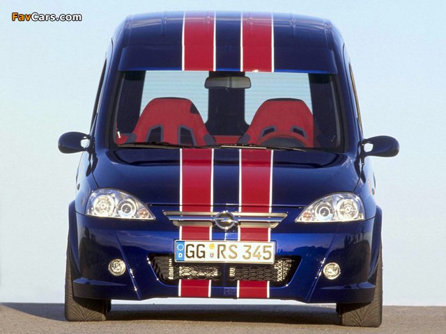 Opel Combo Eau Rouge Concept (C) 2002 pictures (640 x 480)