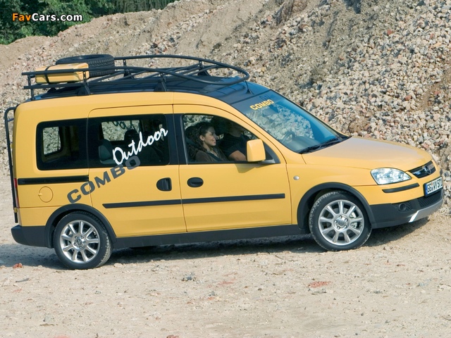 Opel Combo Outdoor Concept (C) 2004 wallpapers (640 x 480)